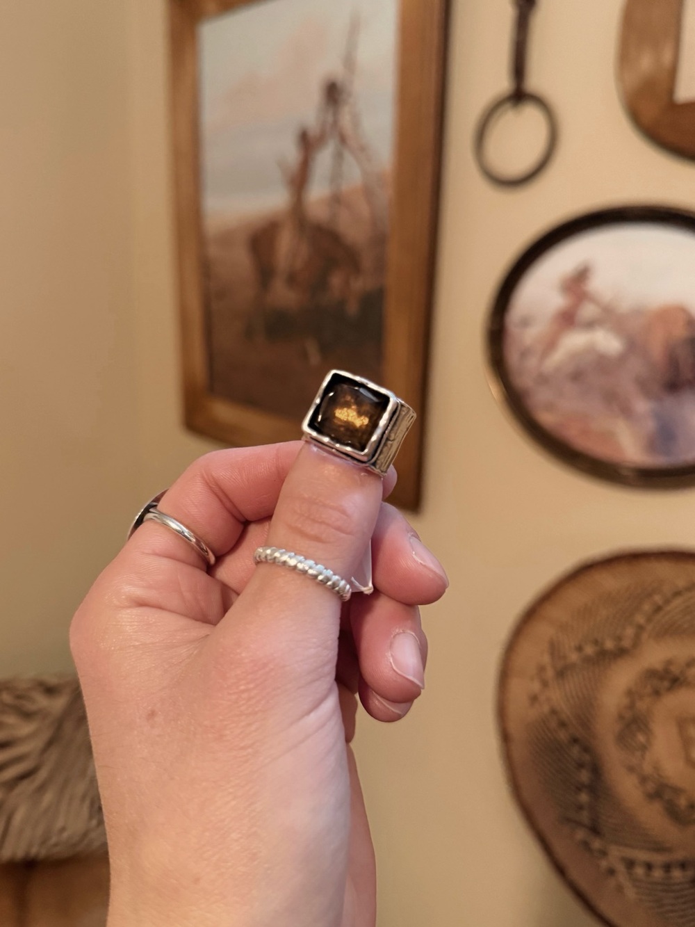 Silpada Smoky Quartz Ring